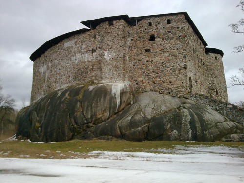 Руины замка Raseborg