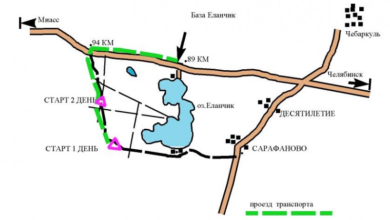 Сарафаново чебаркульский район карта